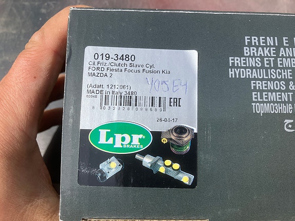Ford Focus/Fiesta/Ka/Mazda 2 Kytkimen Työsylinteri 02-12