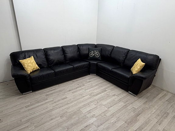 250/300 cm POHJANMAAN nahkainen kulmasohva, ilmainen toimitus free delivery