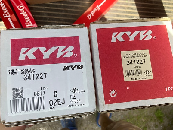 Nissan Primera P11 Takaiskarit KYB 96-02