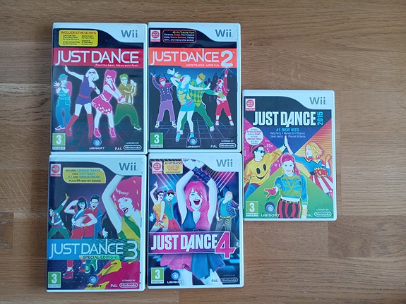 Just Dance pelit Nintendo Wii