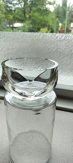 Iittala lasikulho koristeeksi