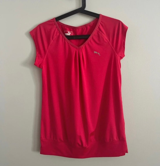 Puma treenipaita XS pinkki naisten