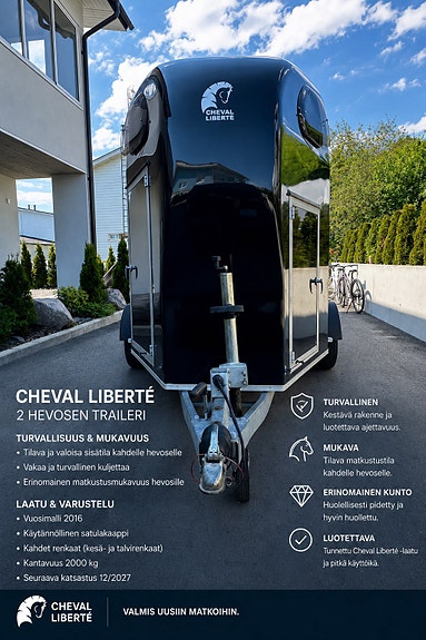 Cheval Liberté 2 hevosen traileri