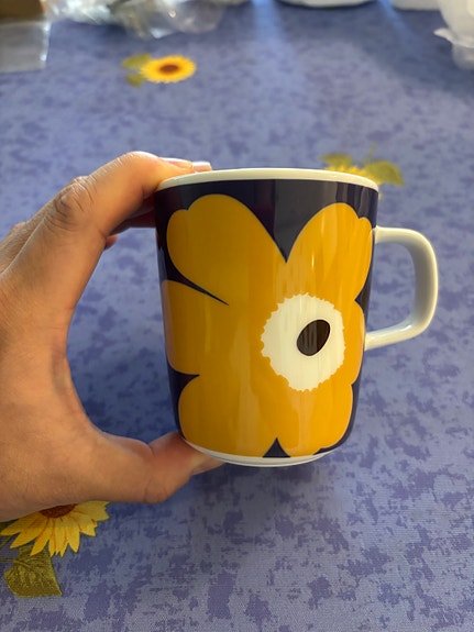 Marimekko Unikko 50 v muki