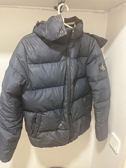 Calvin Klein Jeans miesten talvitakki S sininen