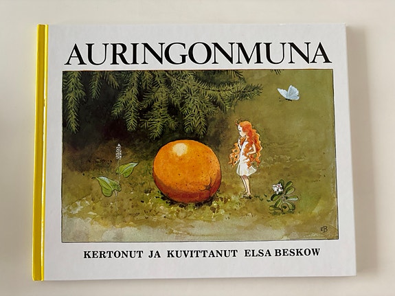 Elsa Beskow lastenkirja Auringonmuna