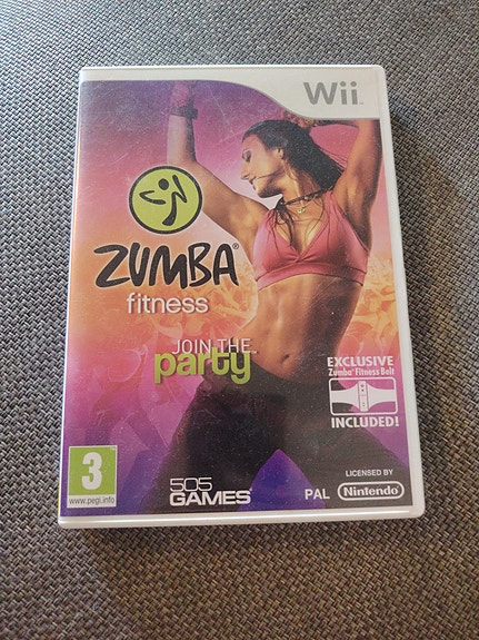 Nintendo Wii Zumba Fitness Join the Party -peli