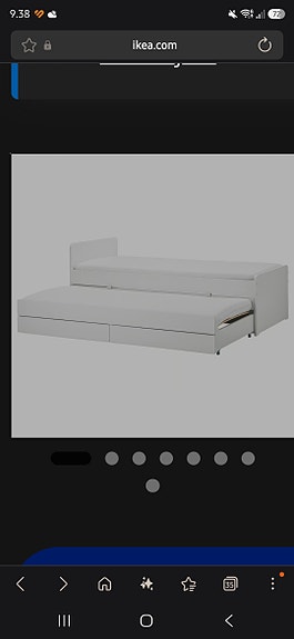 Ikea släkt sänky lisävuoteella