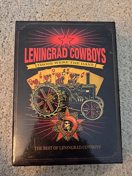 Leningrad Cowboys Those Were The Days CD-boksi