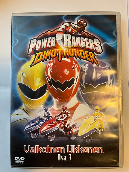 Power Rangers Dino Thunder Valkoinen ukkonen DVD