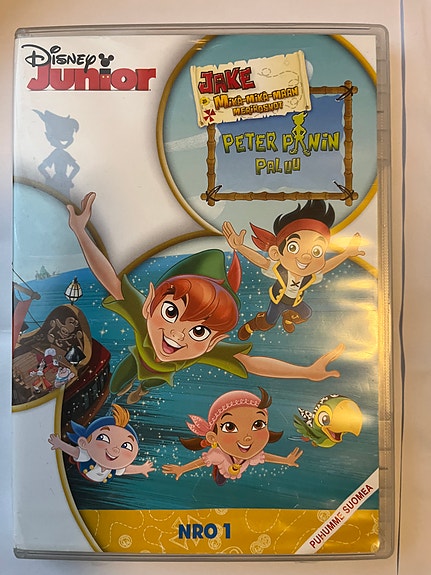 Disney Jake ja Mikä-Mikä-Maan merirosvot: Peter Pan palaa - DVD