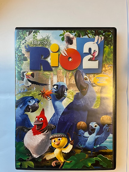 Rio 2 DVD lasten animaatioelokuva