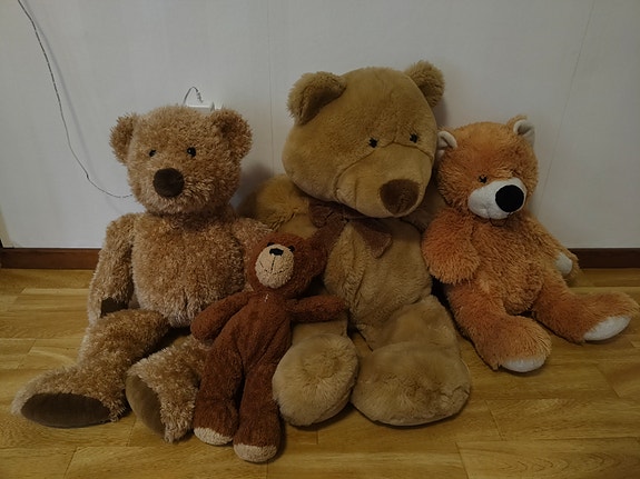 Nalle pehmoja