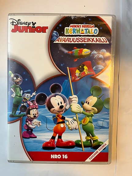 Disney Junior Mikki Hiiren kerhotalo Avaruusseikkailu DVD