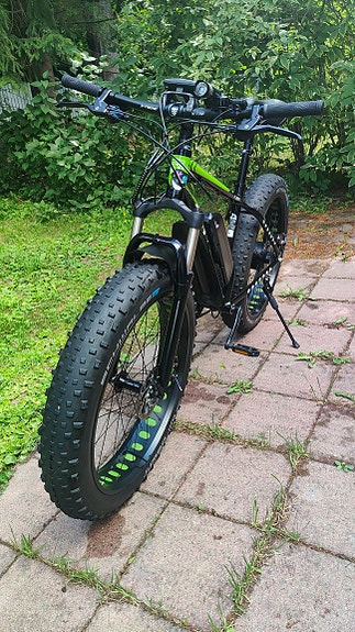 X-treme volt pyörä ilman moottoria