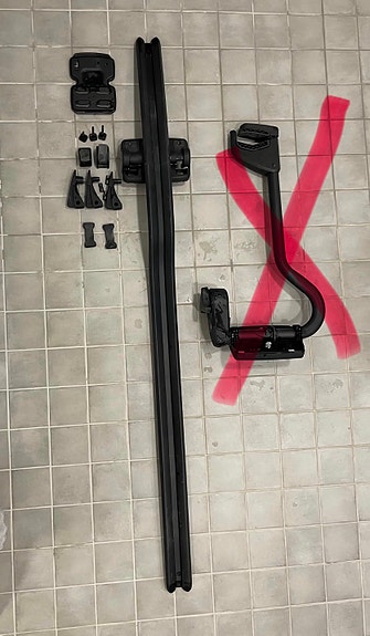 Thule proride Black varaosat