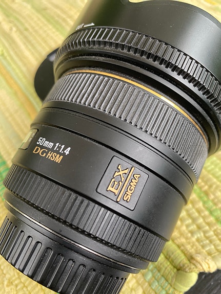 Sigma EX 50mm f/1.4 DG HSM objektiivi Canon