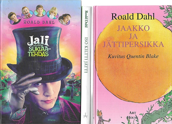 Roald Dahl: Jaakko ja jättipersikka. Jali ja suklaatehdas,