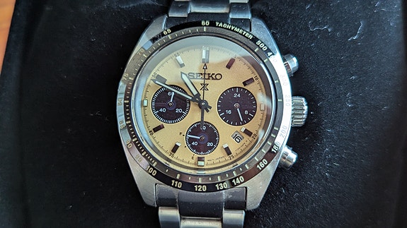 Speedtimer Gold Dial