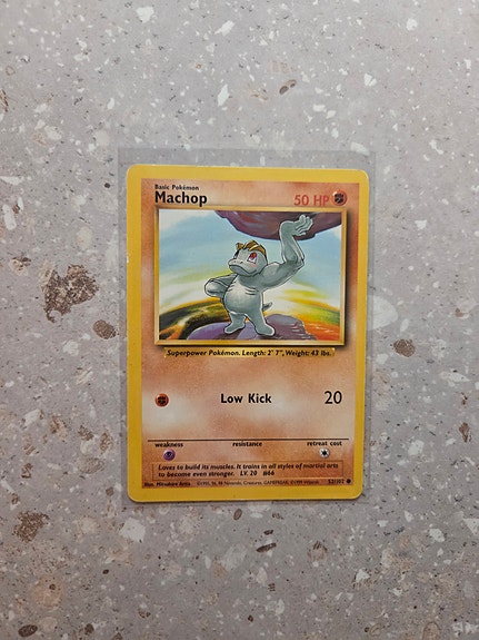 Machop - Pokemon, Base Set