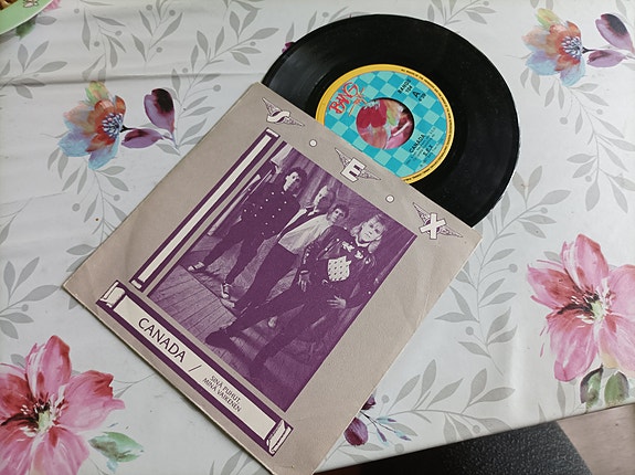 S.E.X Canada/Sinä puhut, minä vaikenen vinyyli sinkku