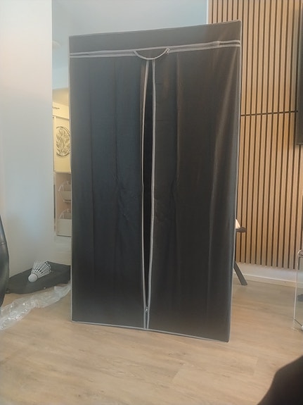 Kangas vaatekaappi 87*50*156cm