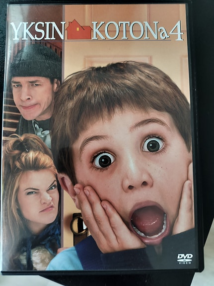 Yksin kotona 4-elokuva DVD