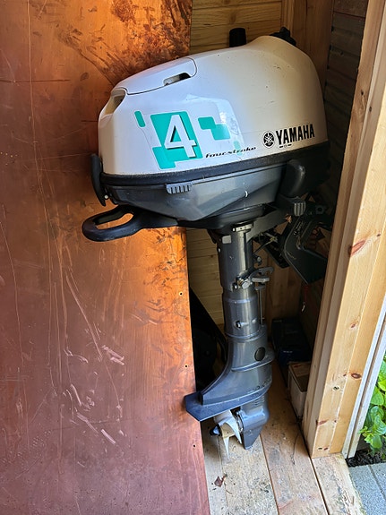 Yamaha 4hp perämoottori