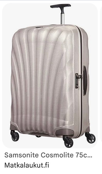 Ostetaan Samsonite Cosmolite matkalaukkua koossa 75cm