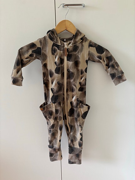 Metsola bear jumpsuit 74/80
