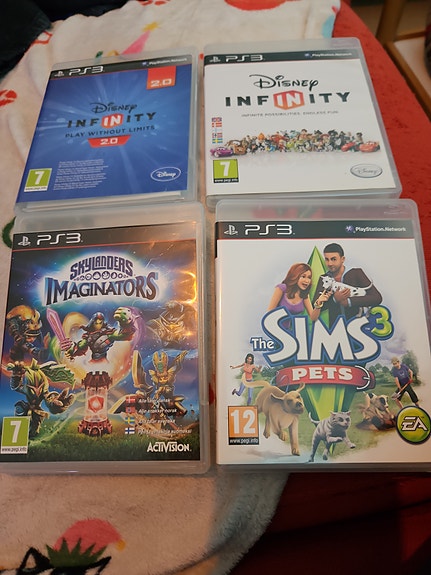 PS3 pelipaketti – The Sims 3 Pets, Skylanders Imaginators, Disney Infinity