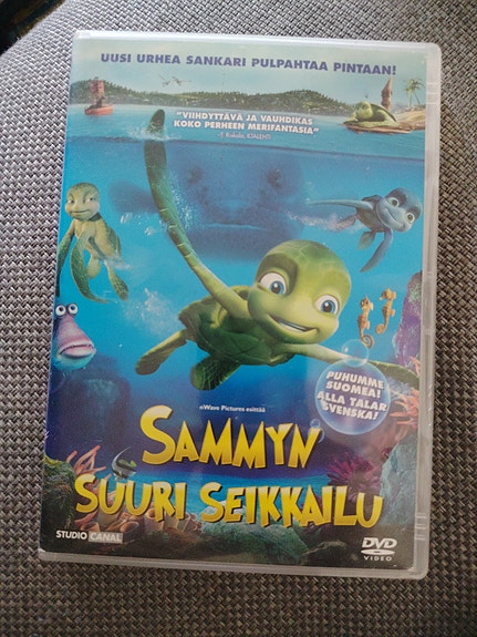 Sammyyn suuri seikkailu DVD-elokuva