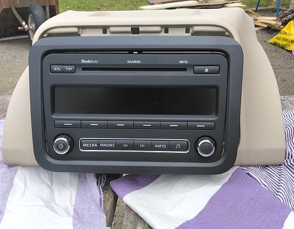 Skoda fabia 1.6tdi radio