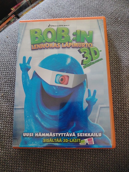 Bobin lennokas läpimurto 3D DVD-elokuva