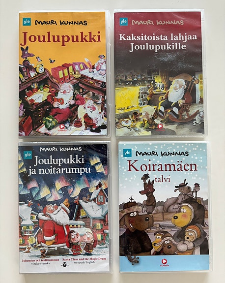 Mauri Kunnaksen jouluelokuvat / DVD :t