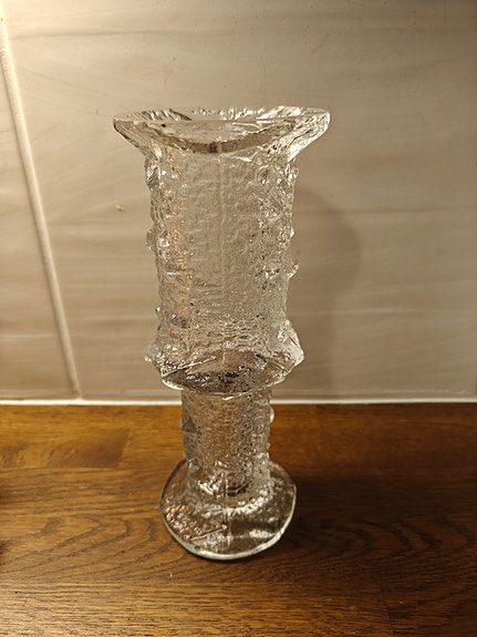 Iittala Nardus maljakko Sarpaneva signeerattu