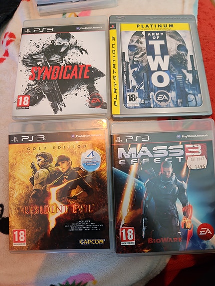 PlayStation 3 pelit – Syndicate, Army of Two, Resident Evil 5, Mass Effect 3