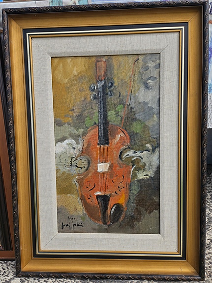 Olli Joen öljyvärimaalaus