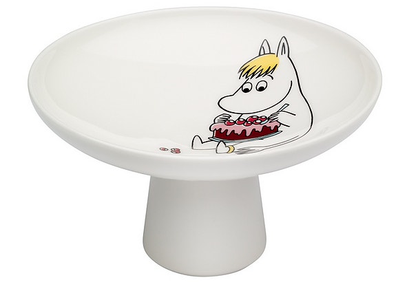 Muumi Juhlahetki tarjoiluvati tarralla