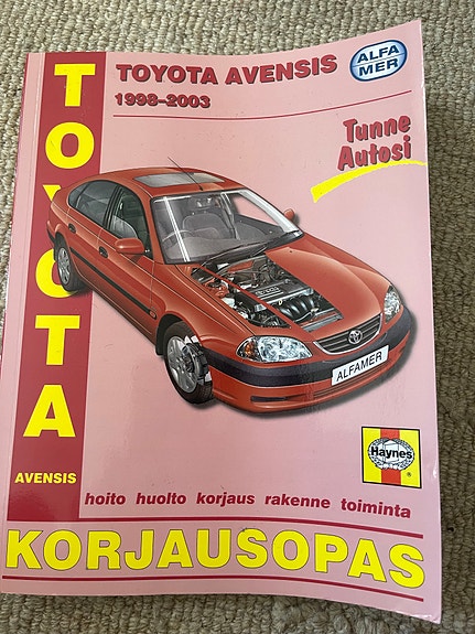 Toyota Avensis korjausopas 1998–2003
