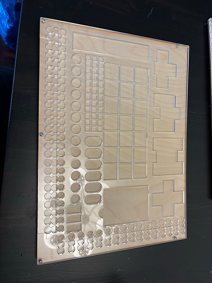 2kpl Board game organizer for eclipse new dawn for the galaxy