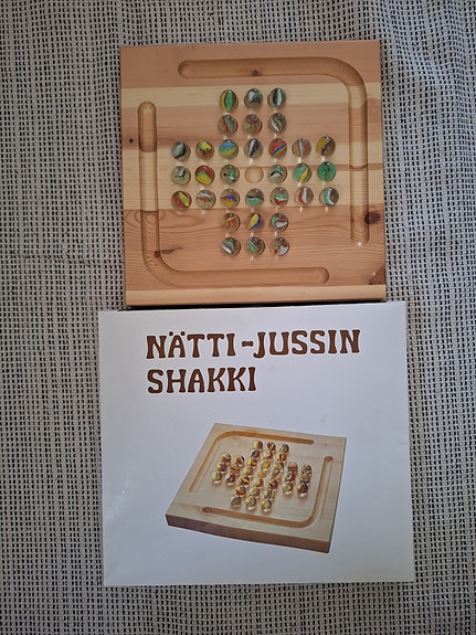 Nätti-Jussin Shakki - vanha retropeli