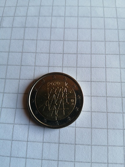 2 euron juhlaraha 2020