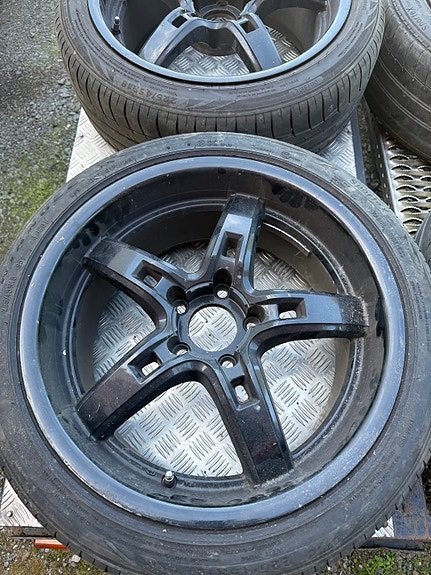 5x120 bmw e39 keskireijällä vanteet