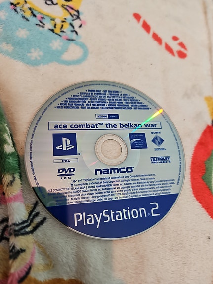 PlayStation 2 promo Ace Combat The Belkan War peli