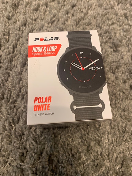 Polar Unite Hook & Loop urheilukello musta