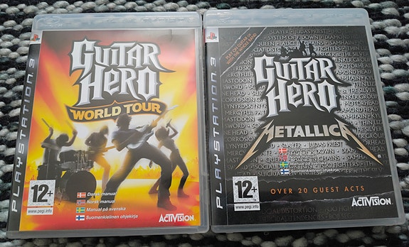 Guitar Hero World Tour & Metallica PS3