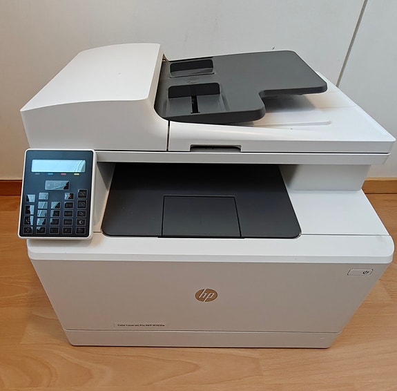 HP monitoimitulostin valkoinen