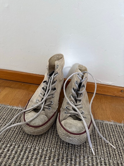 Converse All Star kangastennarit koko 38 valkoinen
