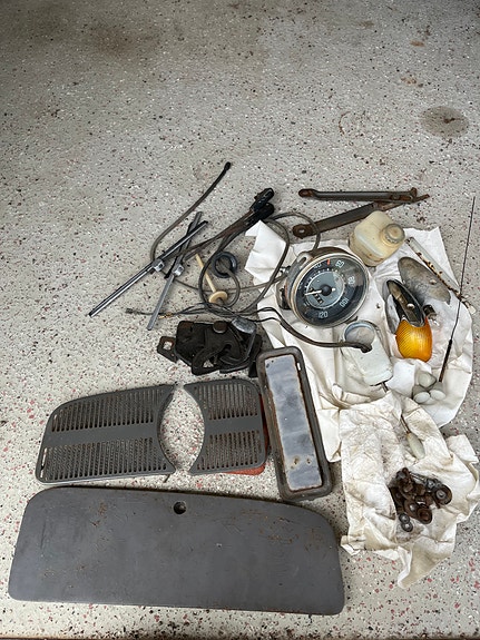 Volkswagen kuplan (vm. 1963) sekalaista osaa
